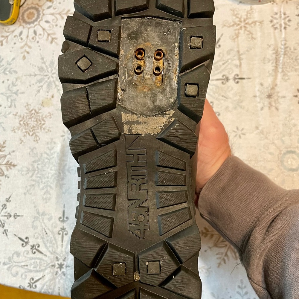 Black and Gold Men's Boots - Picture 3 of 5